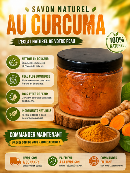 Savon au Curcuma