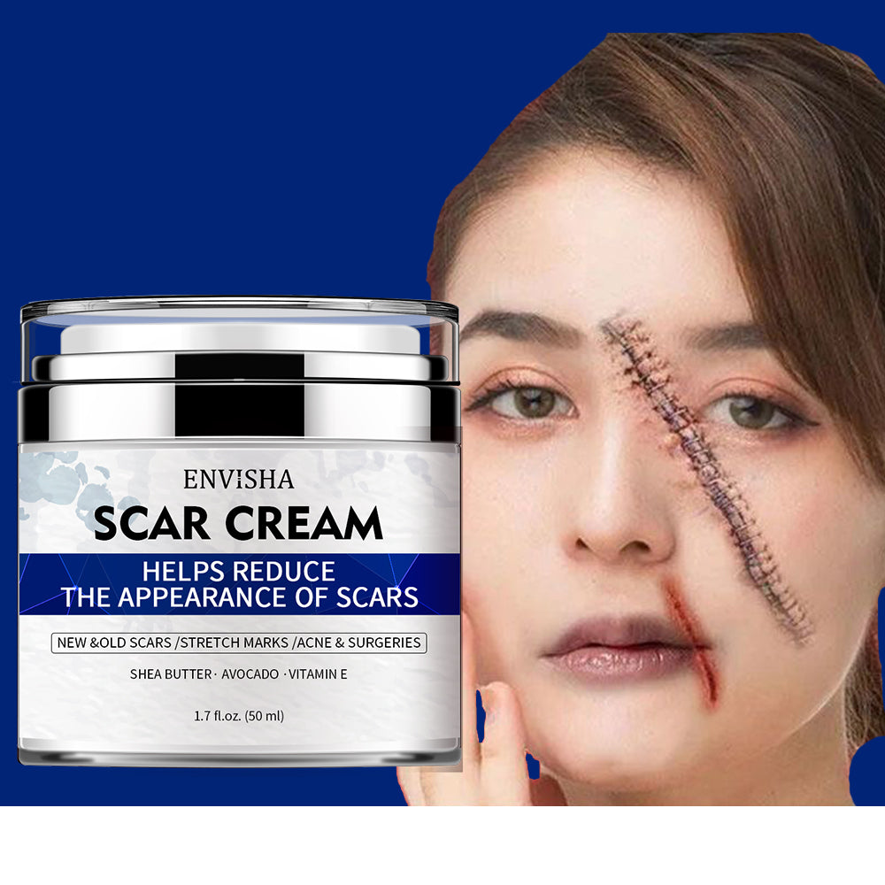 🌿 ENVISHA – Crème Anti-Cicatrices