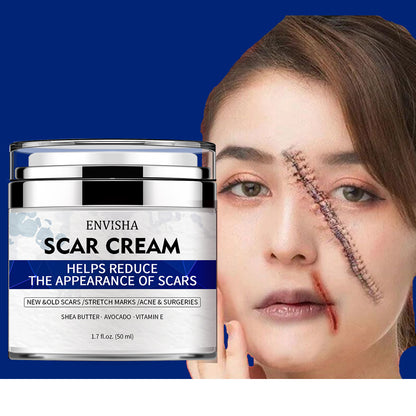 🌿 ENVISHA – Crème Anti-Cicatrices