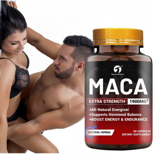 Maca Extra Strength 1900MG – Complément Naturel Énergie & Vitalité