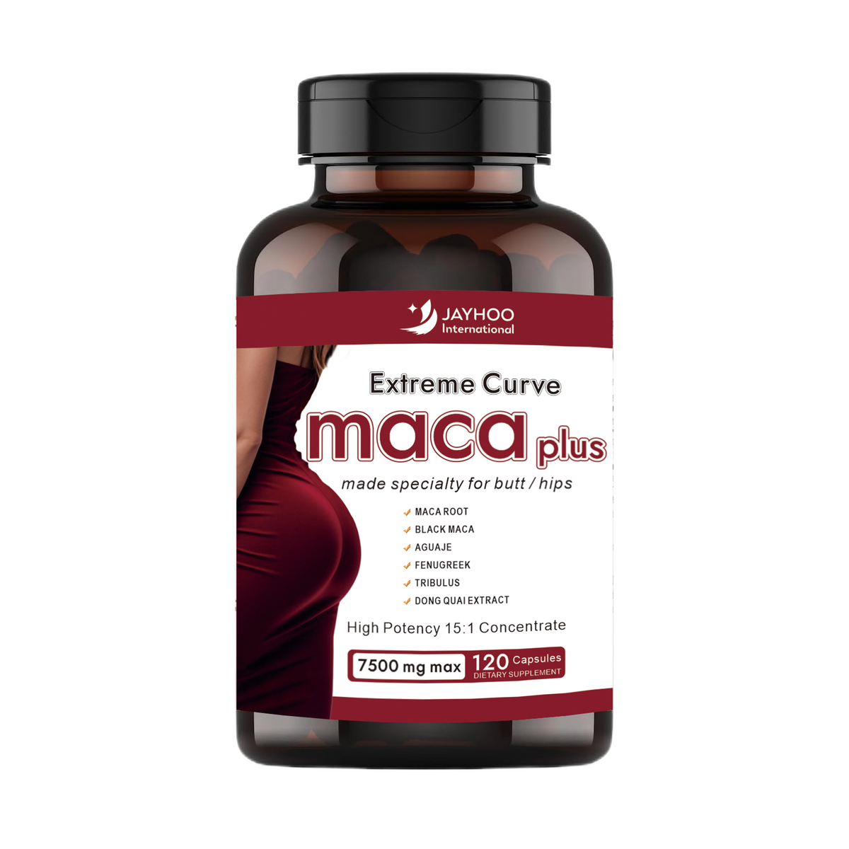 Maca Plus Extreme Curve – Complément Naturel pour les Hanches et les Courbes
