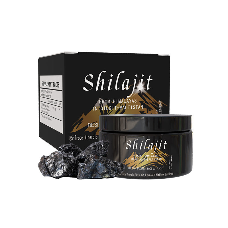 Shilajit Résine Pure – Origine Himalaya