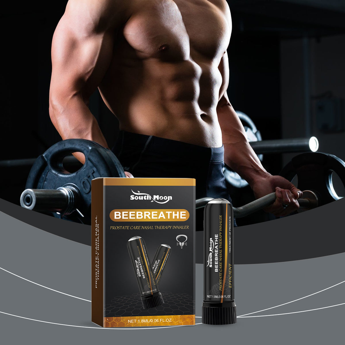Inhalateur Nasal Soutien Prostate & Vitalité Masculine