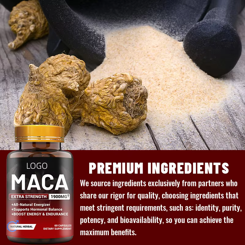 Maca Extra Strength 1900MG – Complément Naturel Énergie & Vitalité