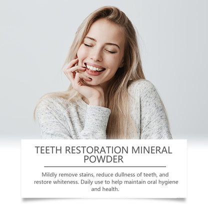 🦷 Poudre Minérale de Restauration Dentaire