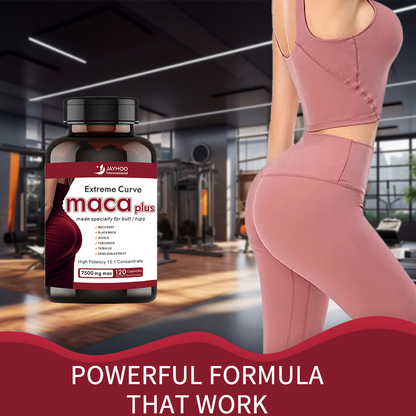 Maca Plus Extreme Curve – Complément Naturel pour les Hanches et les Courbes