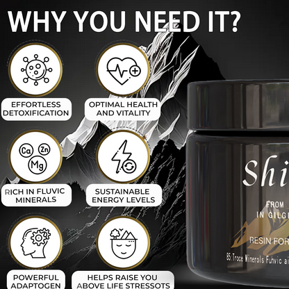 Shilajit Résine Pure – Origine Himalaya