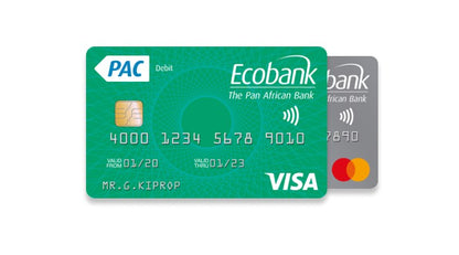 CARTE PRÉPAYÉE ECOBANK