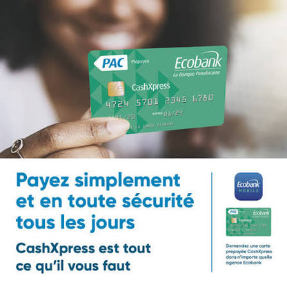 CARTE PRÉPAYÉE ECOBANK